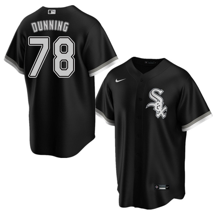 Nike Men #78 Dane Dunning Chicago White Sox Baseball Jerseys Sale-Black